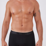 מארז 3 בוקסרים צמודים - שחור/אפור/נייבי WECAMP