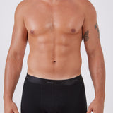 מארז 3 בוקסרים צמודים - שחור/אפור/נייבי WECAMP