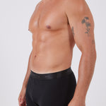 מארז 3 בוקסרים צמודים - שחור/אפור/נייבי WECAMP