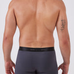 מארז 3 בוקסרים צמודים - שחור/אפור/נייבי WECAMP