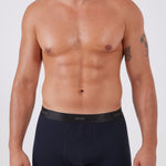 מארז 3 בוקסרים צמודים - שחור/אפור/נייבי WECAMP