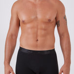 מארז 3 בוקסרים צמודים - שחור/מרינגו/שחור WECAMP