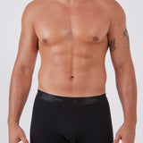 מארז 3 בוקסרים צמודים - שחור/מרינגו/שחור WECAMP