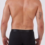 מארז 3 בוקסרים צמודים - שחור/מרינגו/שחור WECAMP