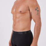 מארז 3 בוקסרים צמודים - שחור/מרינגו/שחור WECAMP