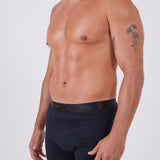 מארז 3 בוקסרים צמודים - שחור/מלאנג'/נייבי WECAMP