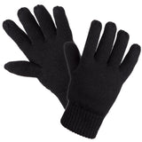 כפפות צמר - שחור WORKER
