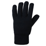 כפפות צמר - שחור WORKER