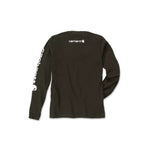 טישירט שרוול ארוך - שחור CARHARTT