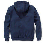 קפוצ'ון פליז עם רוכסן נגד רוח - כחול כהה CARHARTT