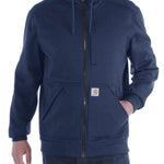 קפוצ'ון פליז עם רוכסן נגד רוח - כחול כהה CARHARTT