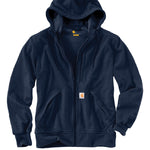 קפוצ'ון פליז עם רוכסן נגד רוח - כחול כהה CARHARTT