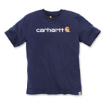 טישירט עם לוגו קדמי של קארהארט - כחול CARHARTT