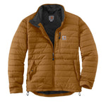 ג'קט Gilliam מניילון - חום CARHARTT