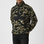 ג'קט פליז עם כיס קנגורו וחצי רוכסן CARHARTT