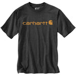 טישירט עם לוגו קדמי - אפור כהה CARHARTT