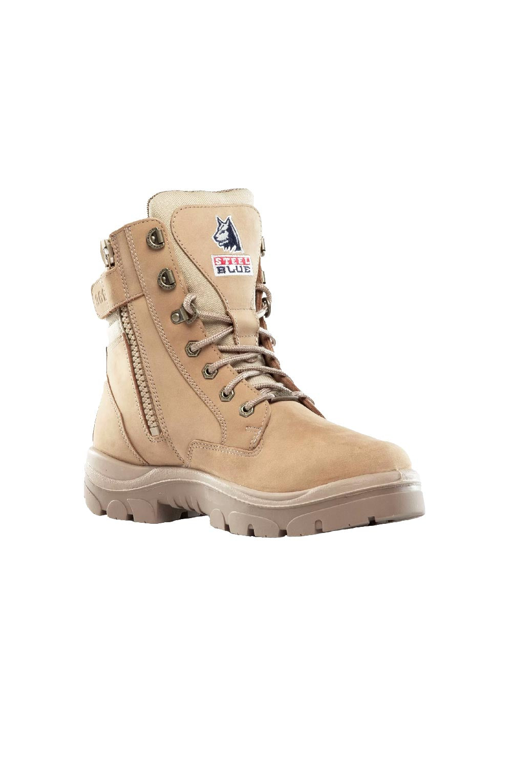 נעלי עבודה ללא מגן Southern Cross Zip O2 SRC - חום STEEL BLUE