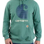 קפוצ'ון נגד גשם עם הדפס - ירוק CARHARTT