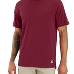 טישירט LWD דרייפיט - בורדו CARHARTT