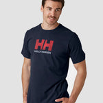 טישירט עם לוגו קדמי - שחור Helly Hansen