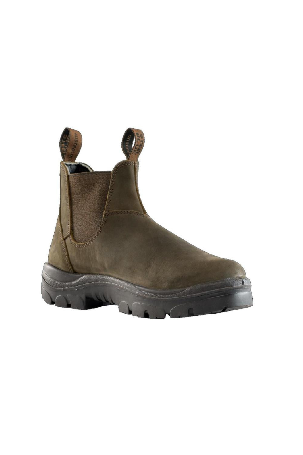 מגפי עבודה Hobart ללא מגן - O2 SRC STEEL BLUE