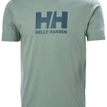 טישירט עם הדפס לוגו - ירוק Helly Hansen