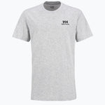 טישירט עם לוגו הר -מלאנז' Helly Hansen