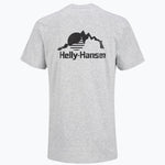 טישירט עם לוגו הר -מלאנז' Helly Hansen