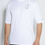 טישירט Sun Defender עם לוגו - לבן CARHARTT