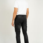 דגמ"ח ג'ינס סלים - שחור WECAMP