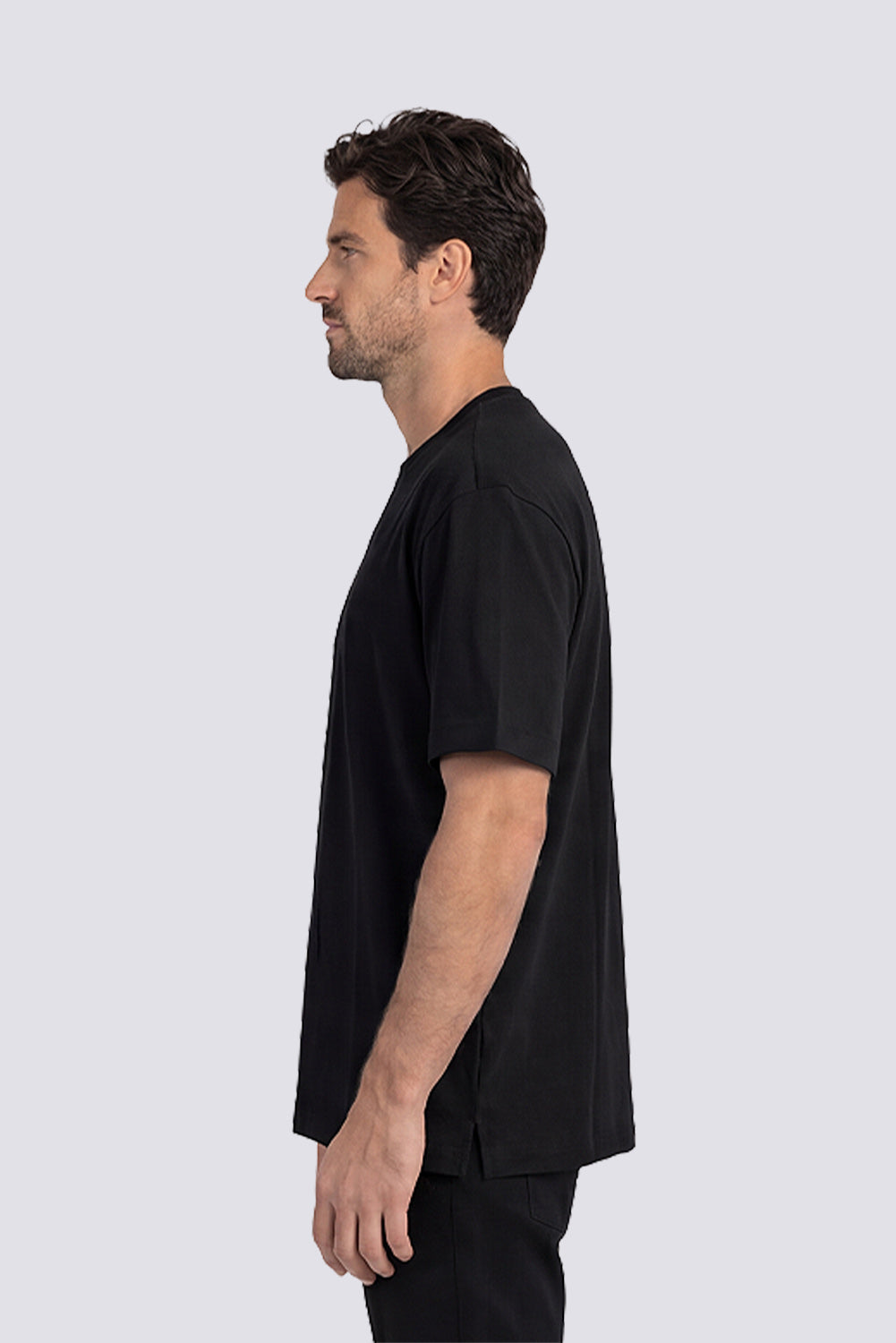 טישירט Oversize - שחור WECAMP