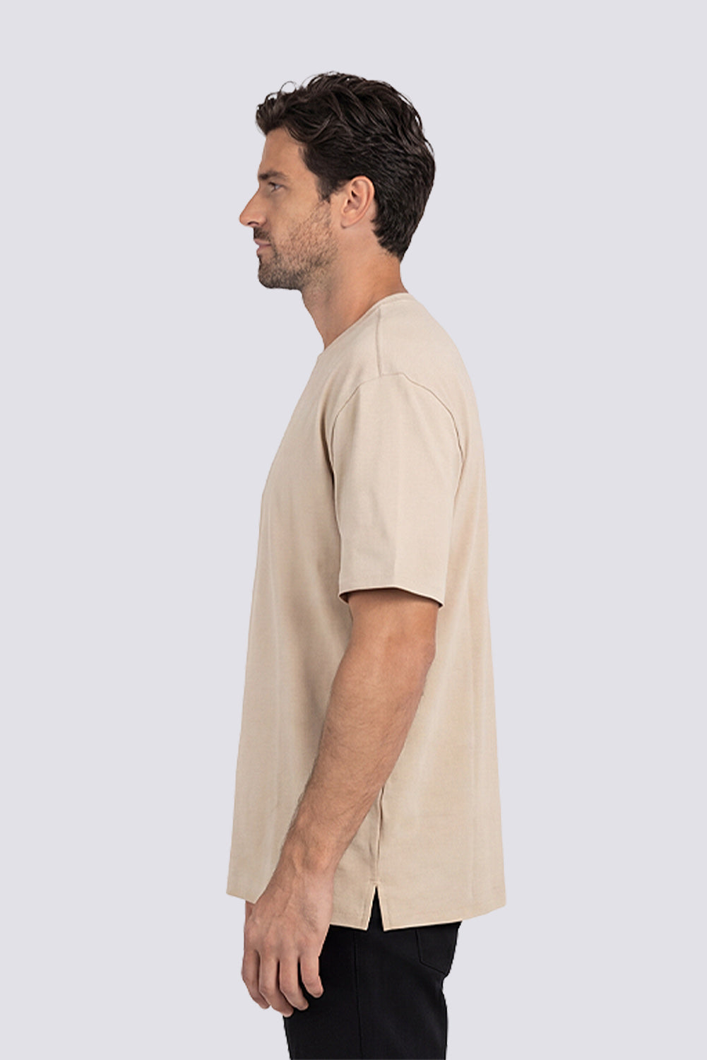 טישירט Oversize - בז' WECAMP