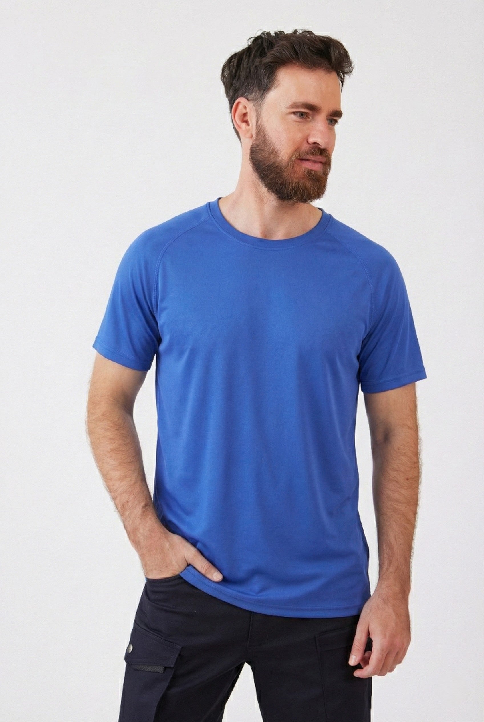 חולצת דרייפיט מרתון - רויאל WORKER