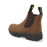 מגפי בטיחות צ'לסי S3S SR ESD - חום AUSTRALIAN