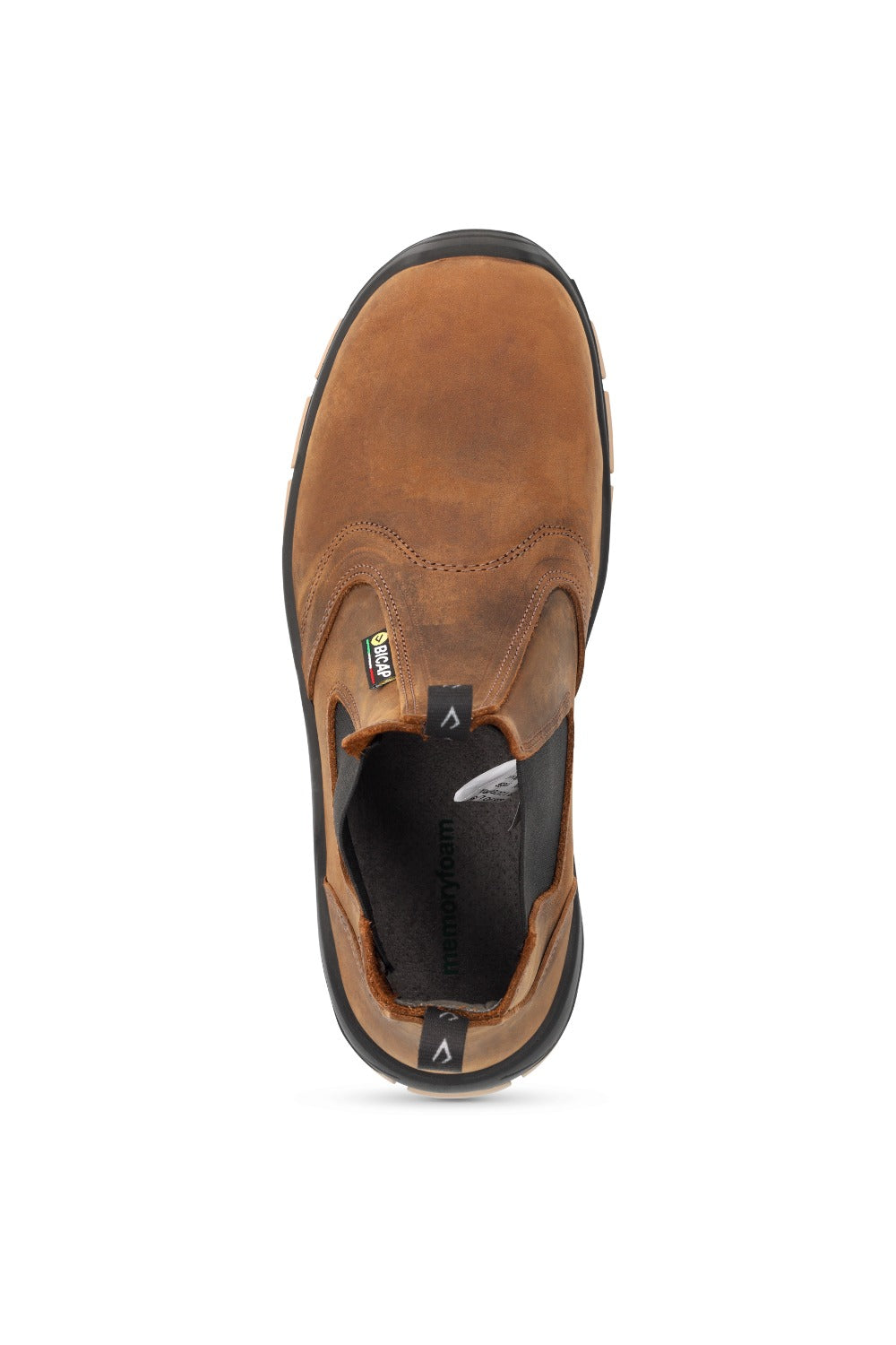 מגפי בטיחות ונציה חדש S3S FO SR LG - חום BICAP