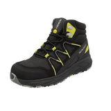 נעלי בטיחות ג'נבה S3S FO CIHI SR HRO ESD - שחור/ירוק NUOVOTECH