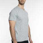 טישירט צווארון V - מלאנז' WORKER