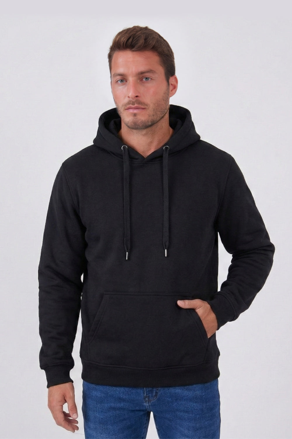 קפוצ'ון קנגורו - שחור WORKER