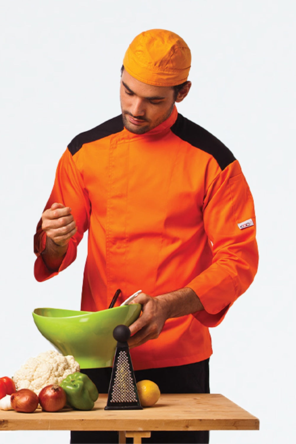 ג'קט שף דרייפיט - כתום אגו שף