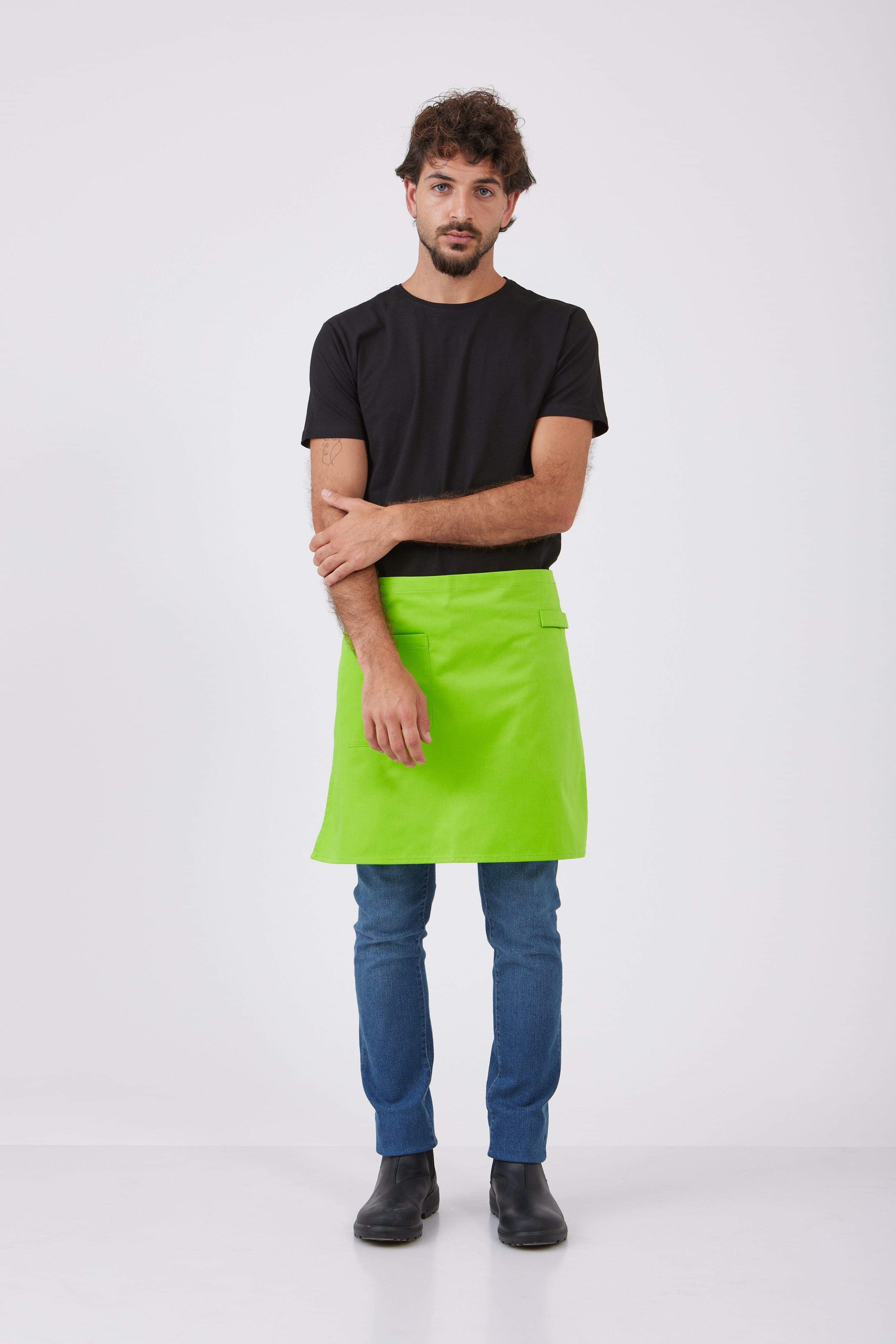 סינר חצי - תפוח WORKER