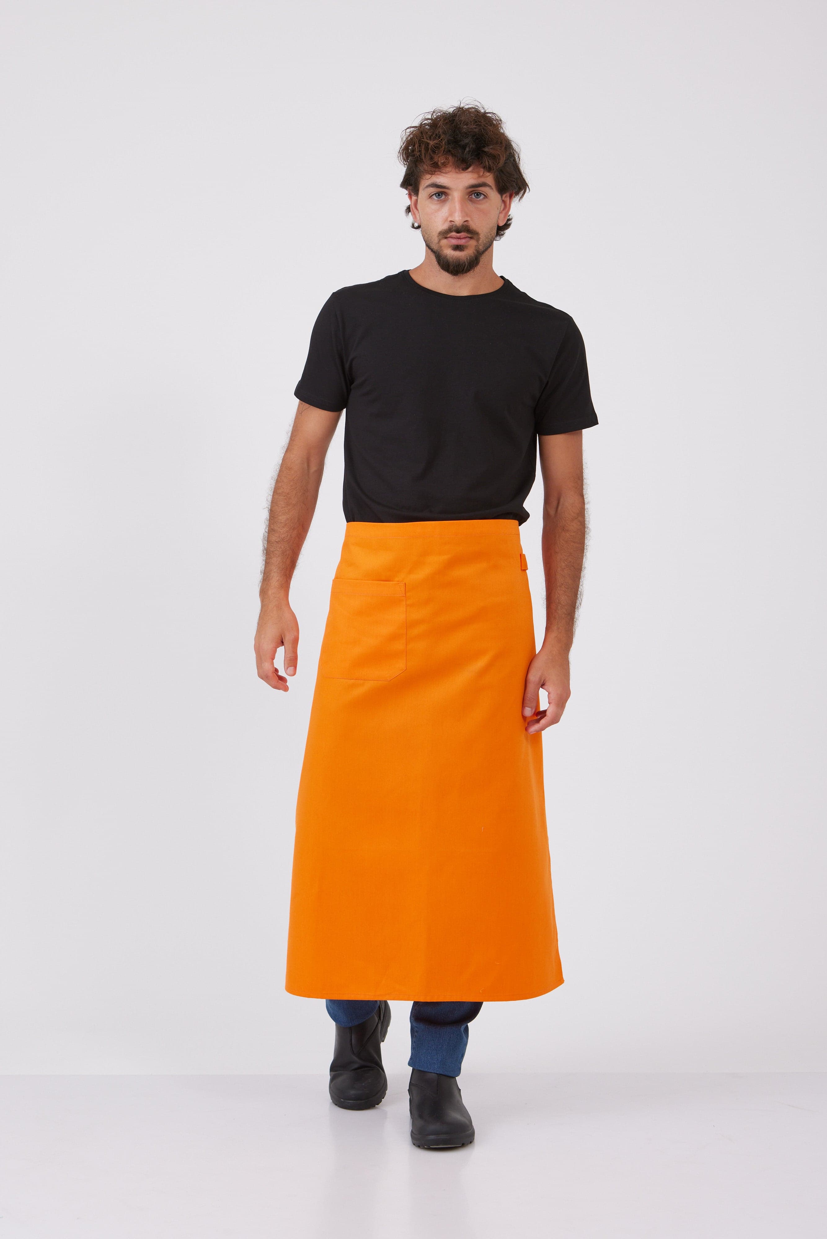 סינר צרפתי - כתום WORKER