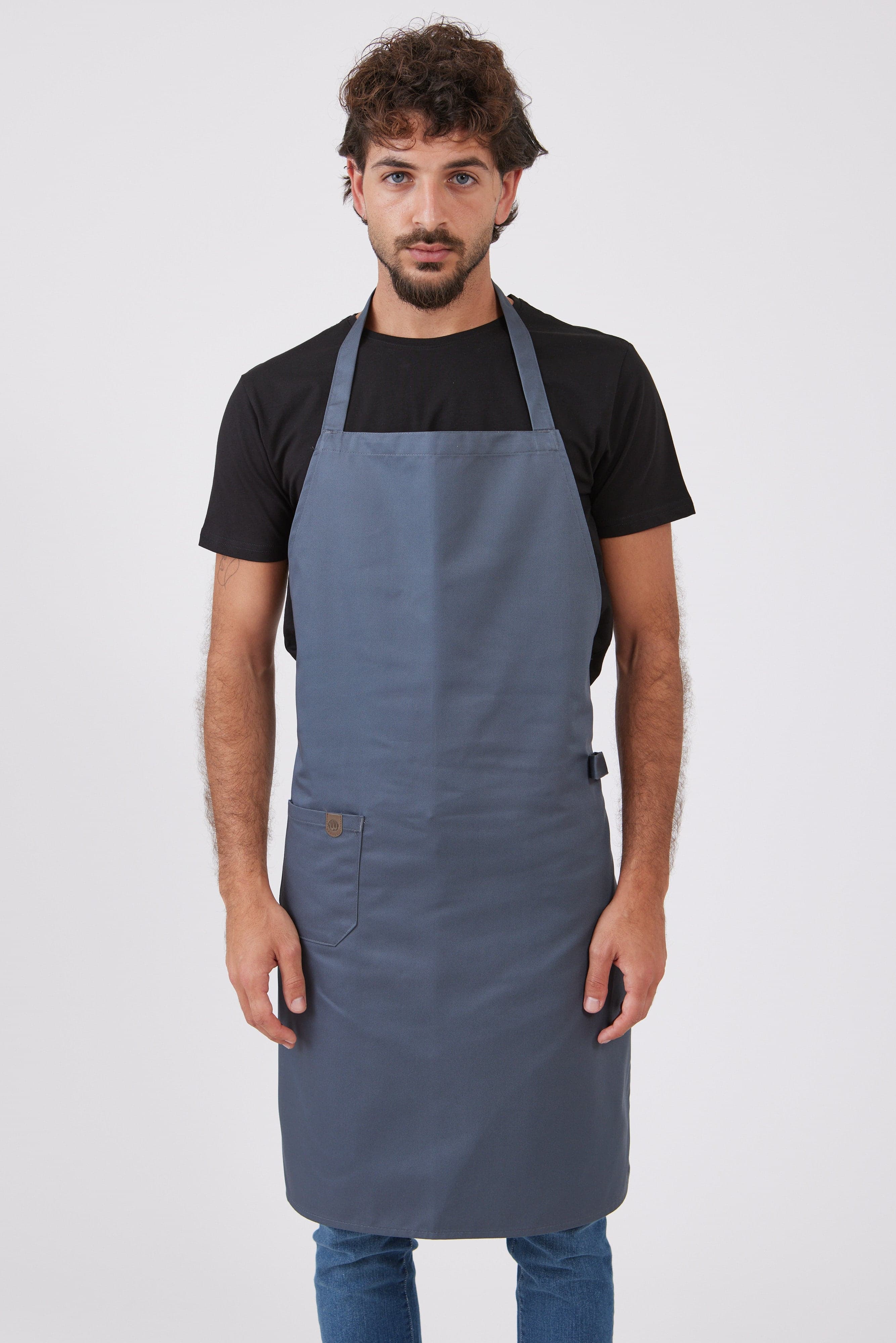 סינר שלם - אפור WORKER