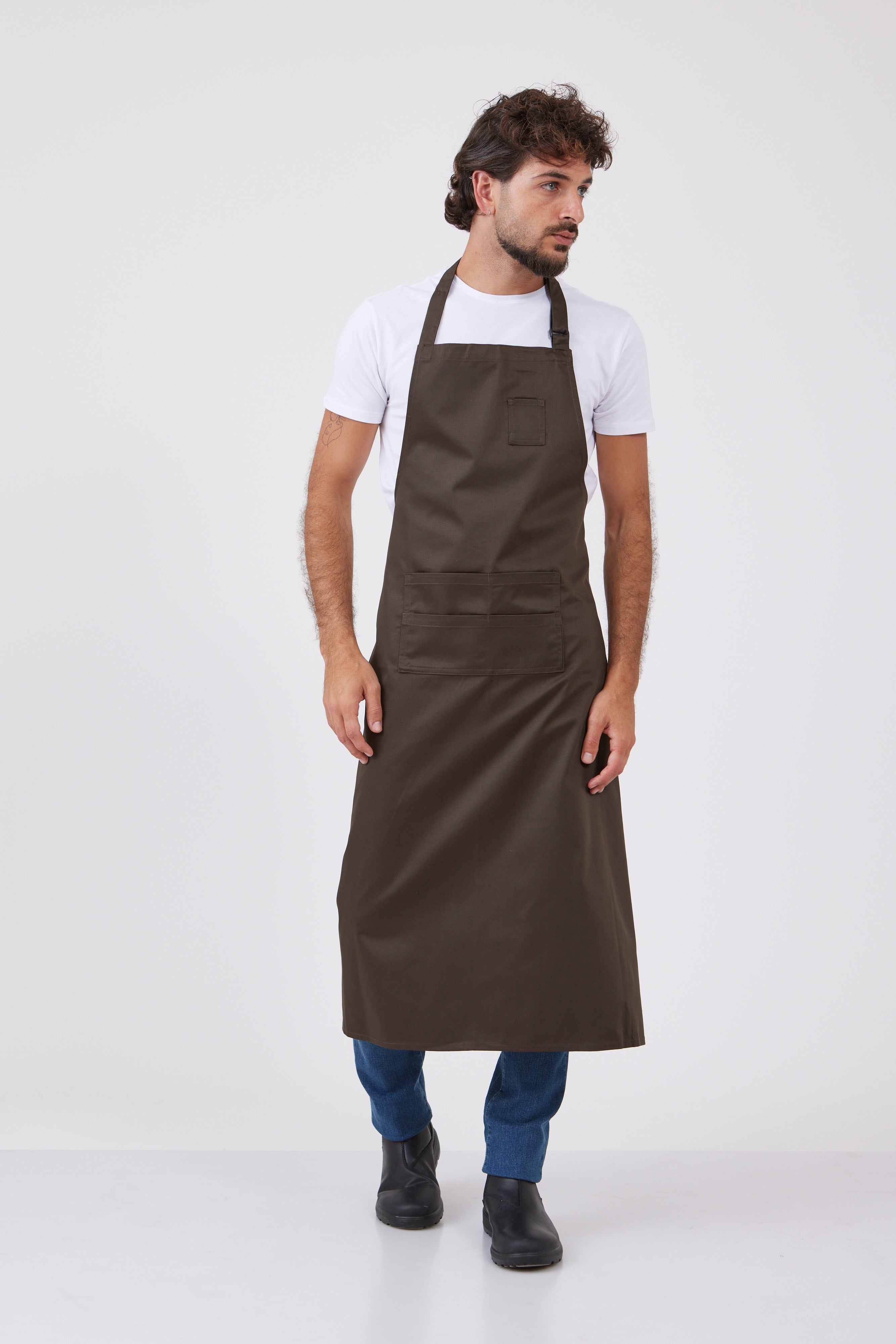 סינר ביסטרו - חום WORKER