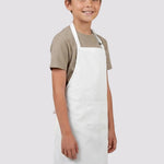 סינר שלם לילדים - לבן WORKER