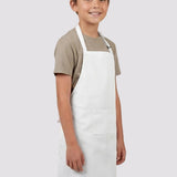 סינר שלם לילדים - לבן WORKER