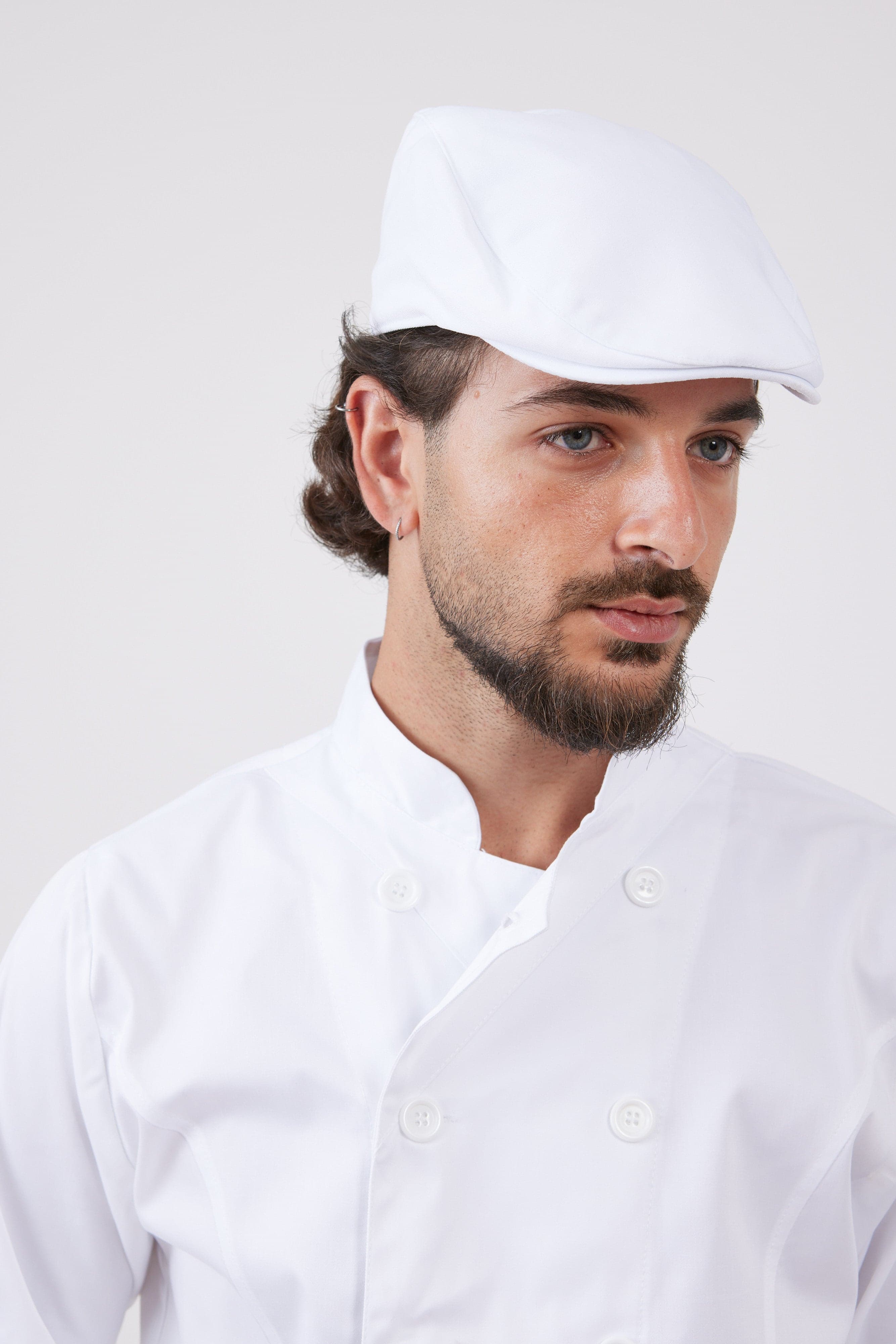 כובע צ`יבוטרו - לבן WORKER