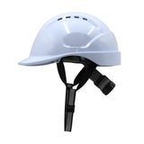 קסדת מגן פוג'י עם ראצ'ט - לבן GAOMA