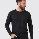חולצה תרמית פרימיום - שחור WORKER