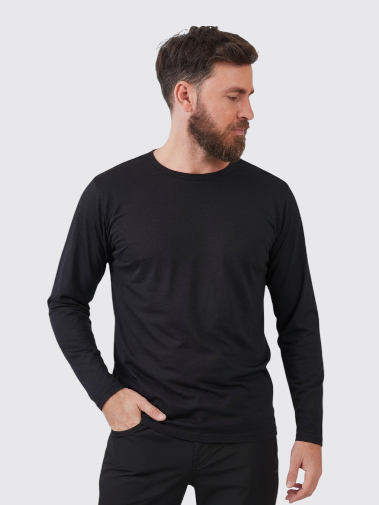 חולצה תרמית פרימיום - שחור WORKER