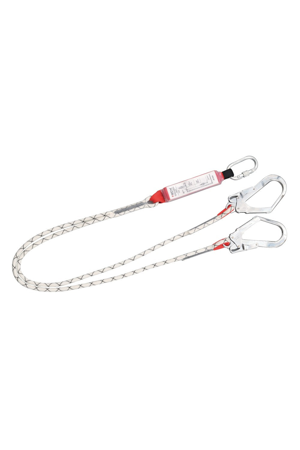 חבל קלוע דו ענפי אורך 1.5 מ WORKER